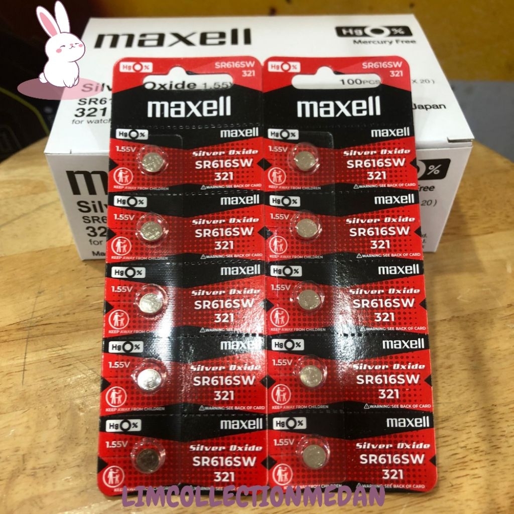 BATERAI MAXELL SR 616 321