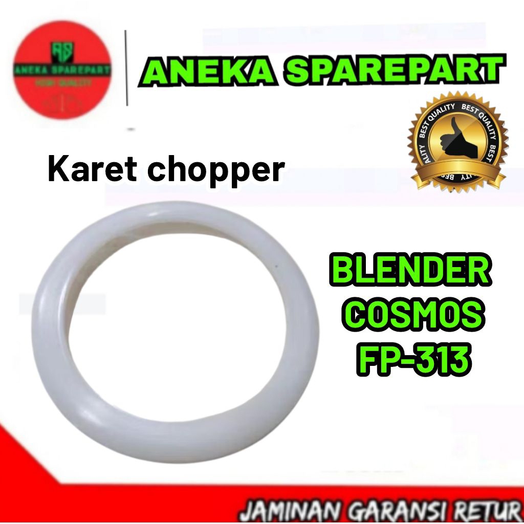 karet gelas/mangkuk chopper blender cosmos fp-313