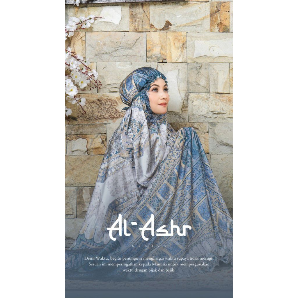 ARABELLE SCARF MUKENA AL-ASHR SERIES TERBARU PRETTY SILKY PREMIUM BY ARABELLE SCRAFT OFFICIAL SHOP K