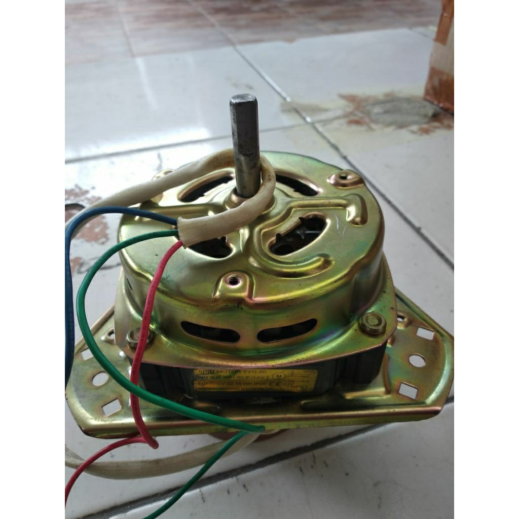 Dinamo pengering mesincuci POLYTRON 2tabung  YYG-80  ORIGINAL