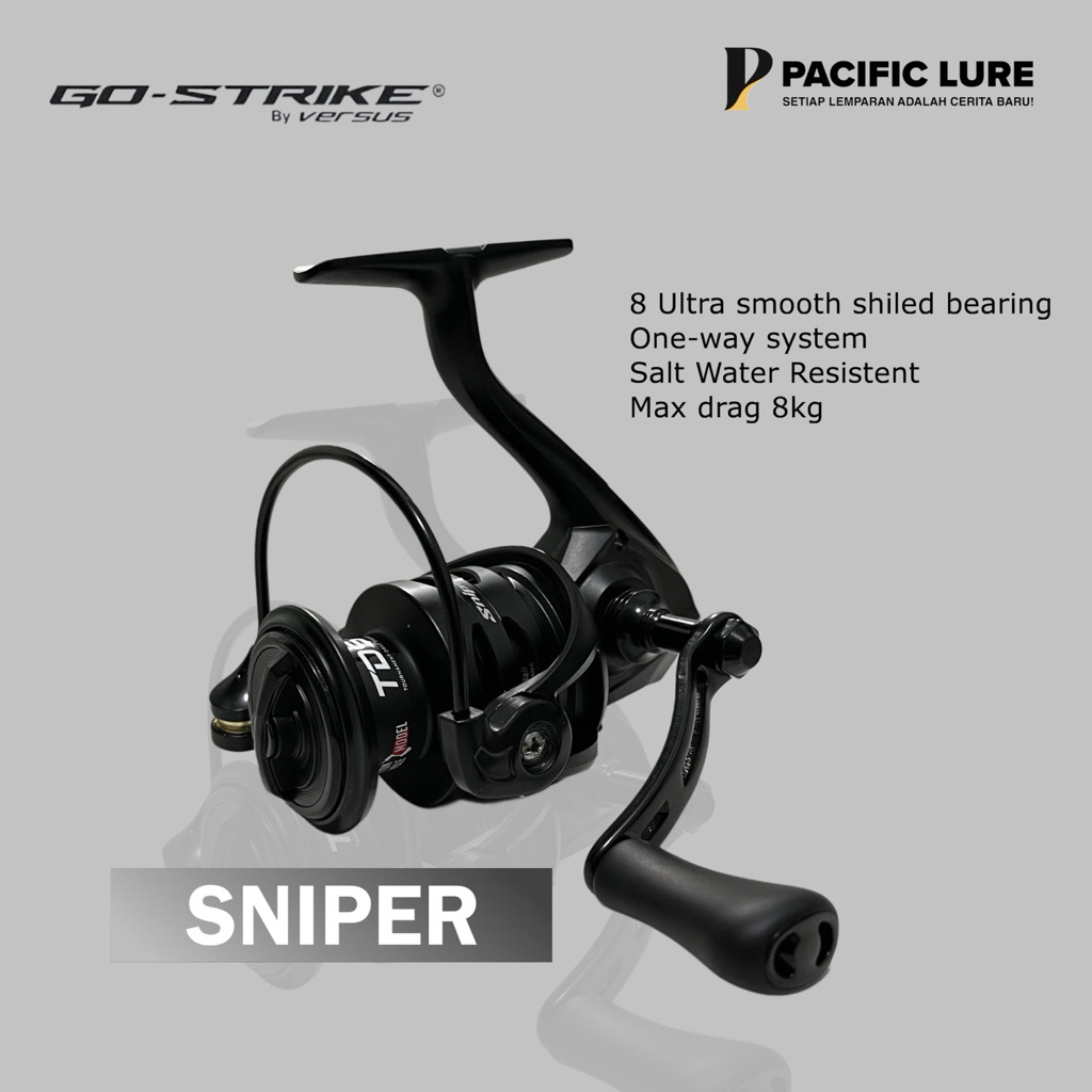 Reel gostreak Versus Sniper 1000Sw-3000Sw 8ball bearing