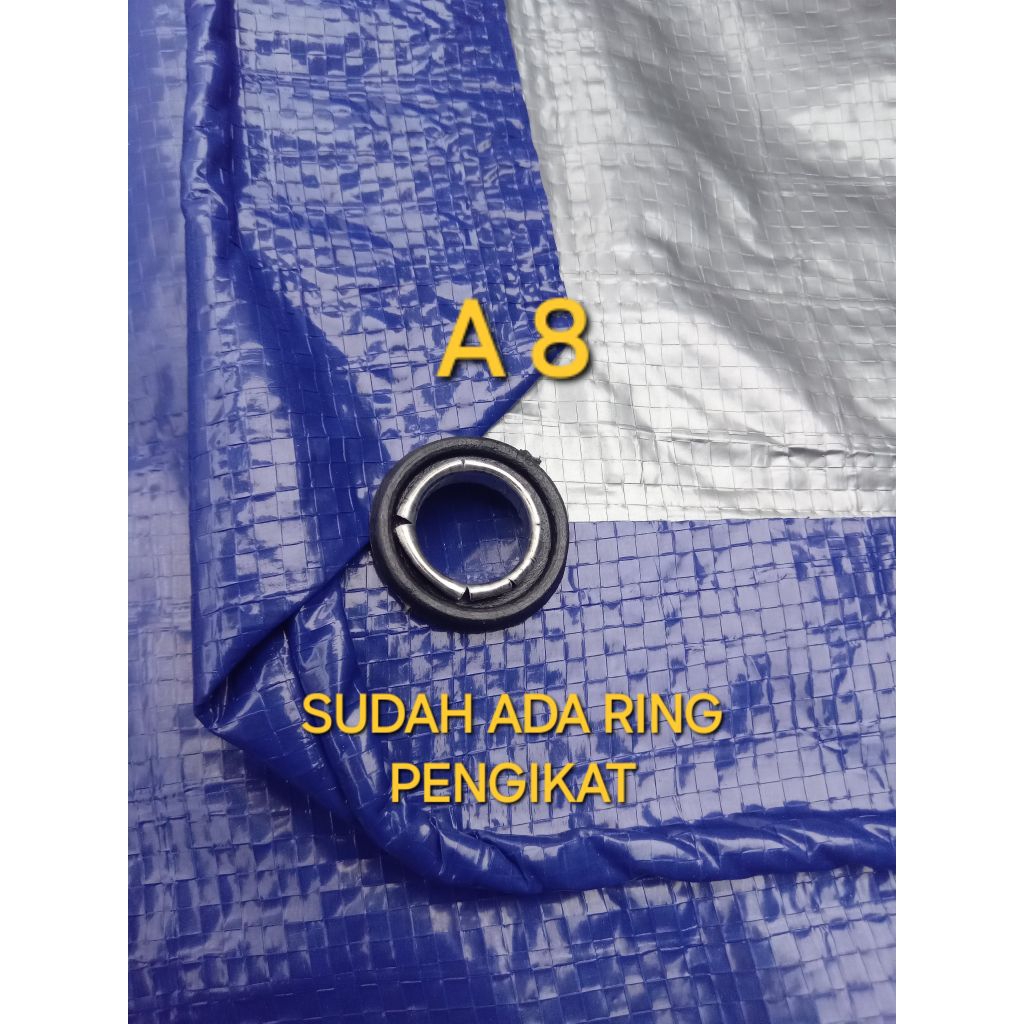 Terpal Plastik A8 4x4 4x5 4x6 Meter / Tenda Terpal / Terpal Serbaguna