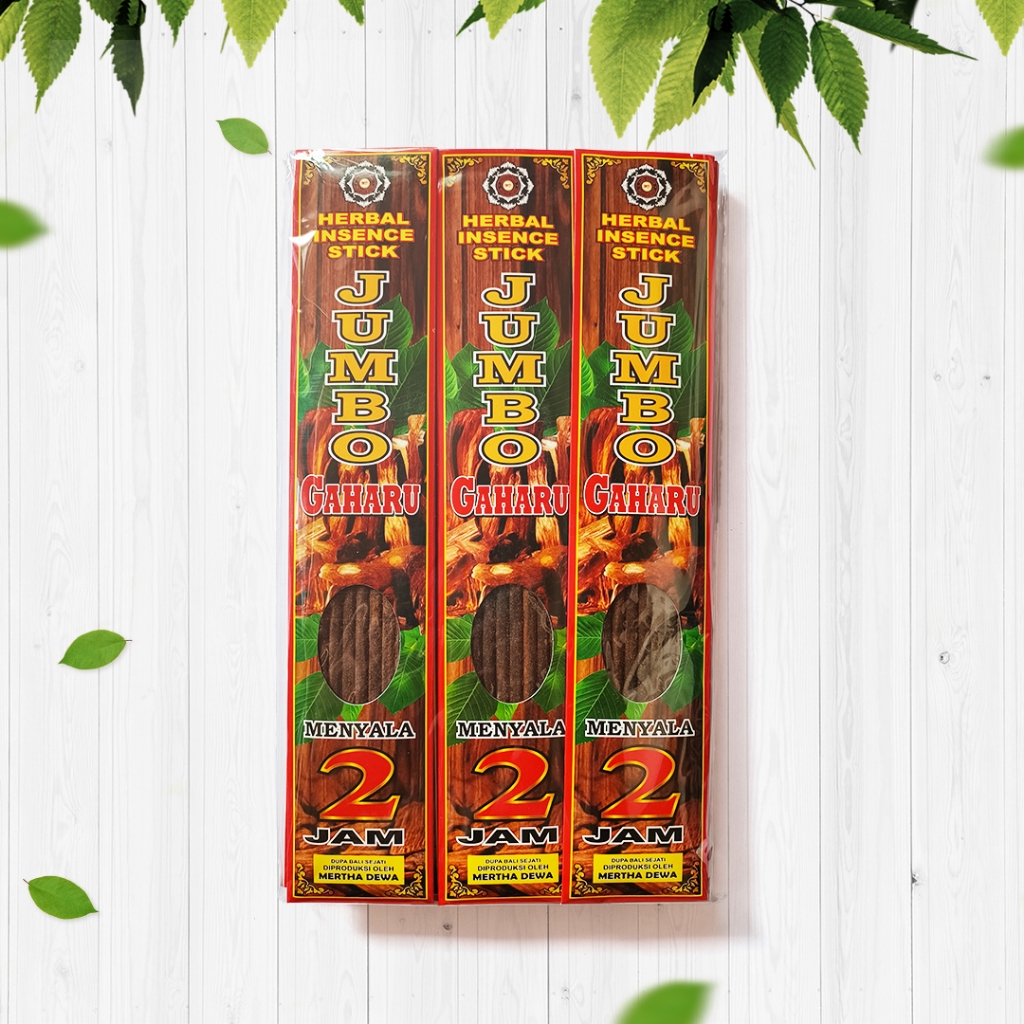Dupa Mertha Dewa Jumbo 2 Jam Aroma Gaharu / Dupa Harum 2 Jam