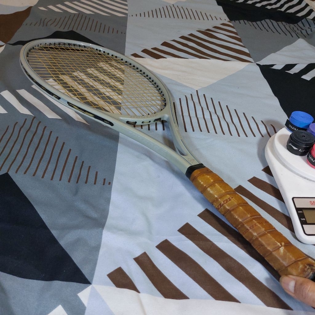 RAKET TENIS ORIGINAL DUNLOP MC ENROE PRO BEKAS  330G