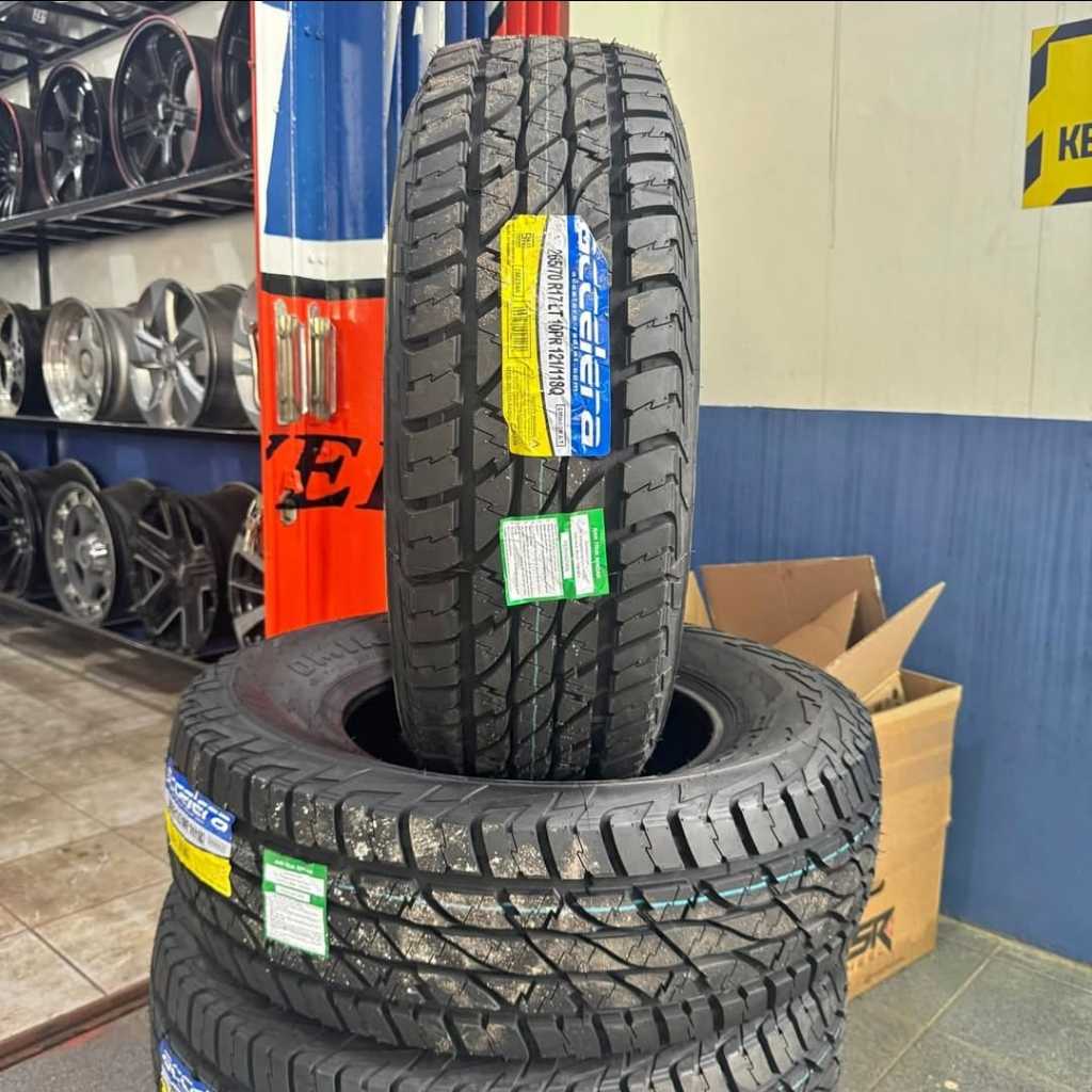 BAN MOBIL FORTUNER PAJERO R17 SEMI OFFROAD BAN ACCELERA 265 70 R17 MURAH GRATIS PASANG