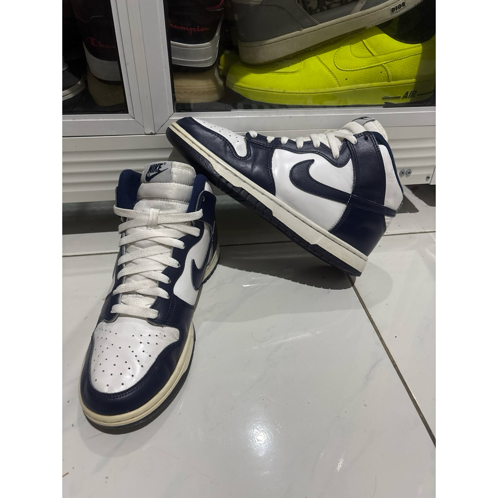 Sb dunk high navy size 41/26cm