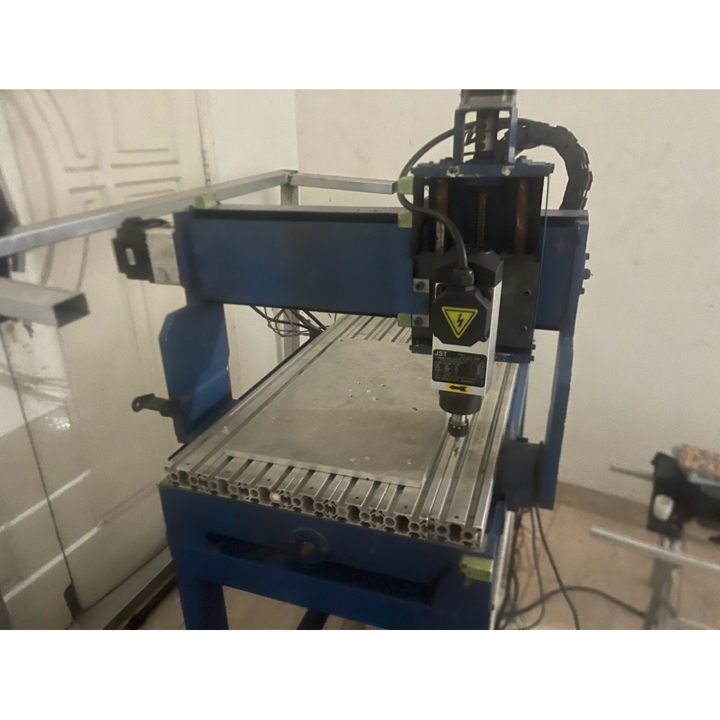 Cnc router Milling besi plat Aluminium