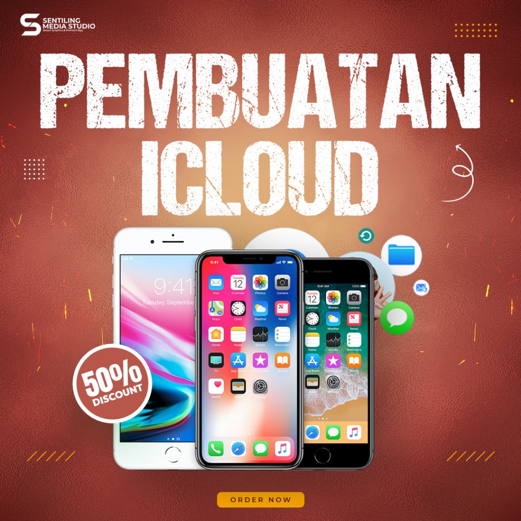 PEMBUATAN ICLOUD APPLE ID PERMANEN