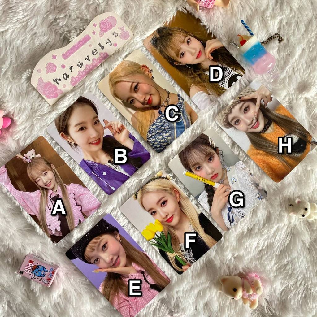 [CLEARANCE SALE] Ready STAYC Sieun Official Photocard 3 - sieunpc pc benefit bene teddy bear pob mak