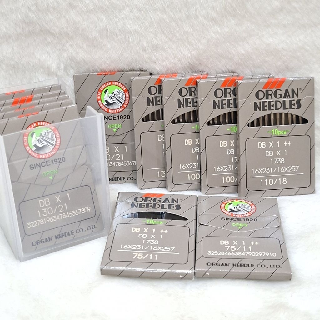 JARUM DBX1 ORGAN / JARUM ORGAN DBX1 / JARUM JAHIT / JARUM MESIN JAHIT