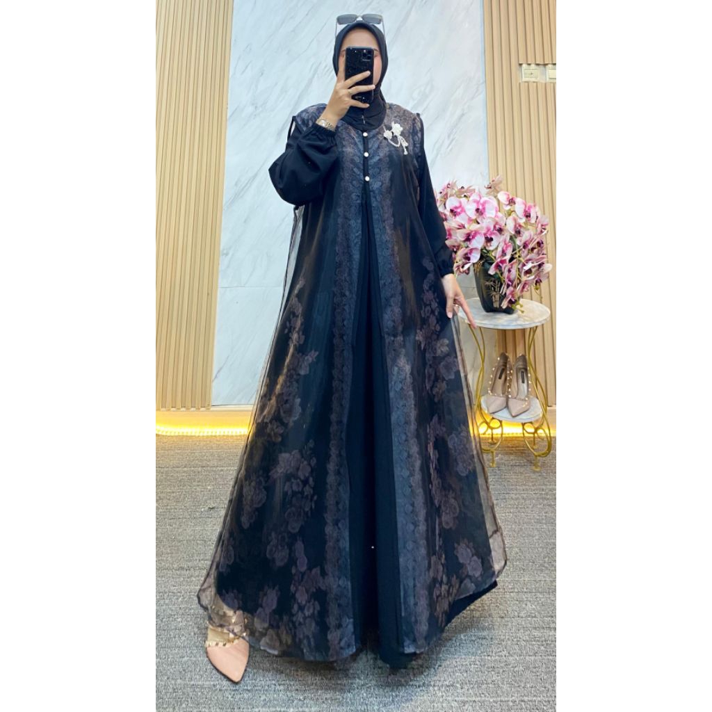 gamis yoriez outer lepas