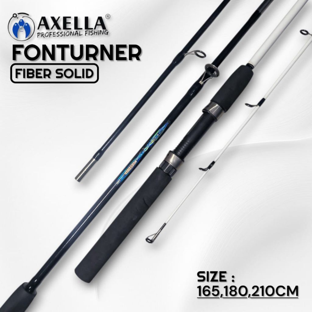 Joran Pancing Fiber Solid AXELLA FORTUNER X-CROSS 165 180 210cm