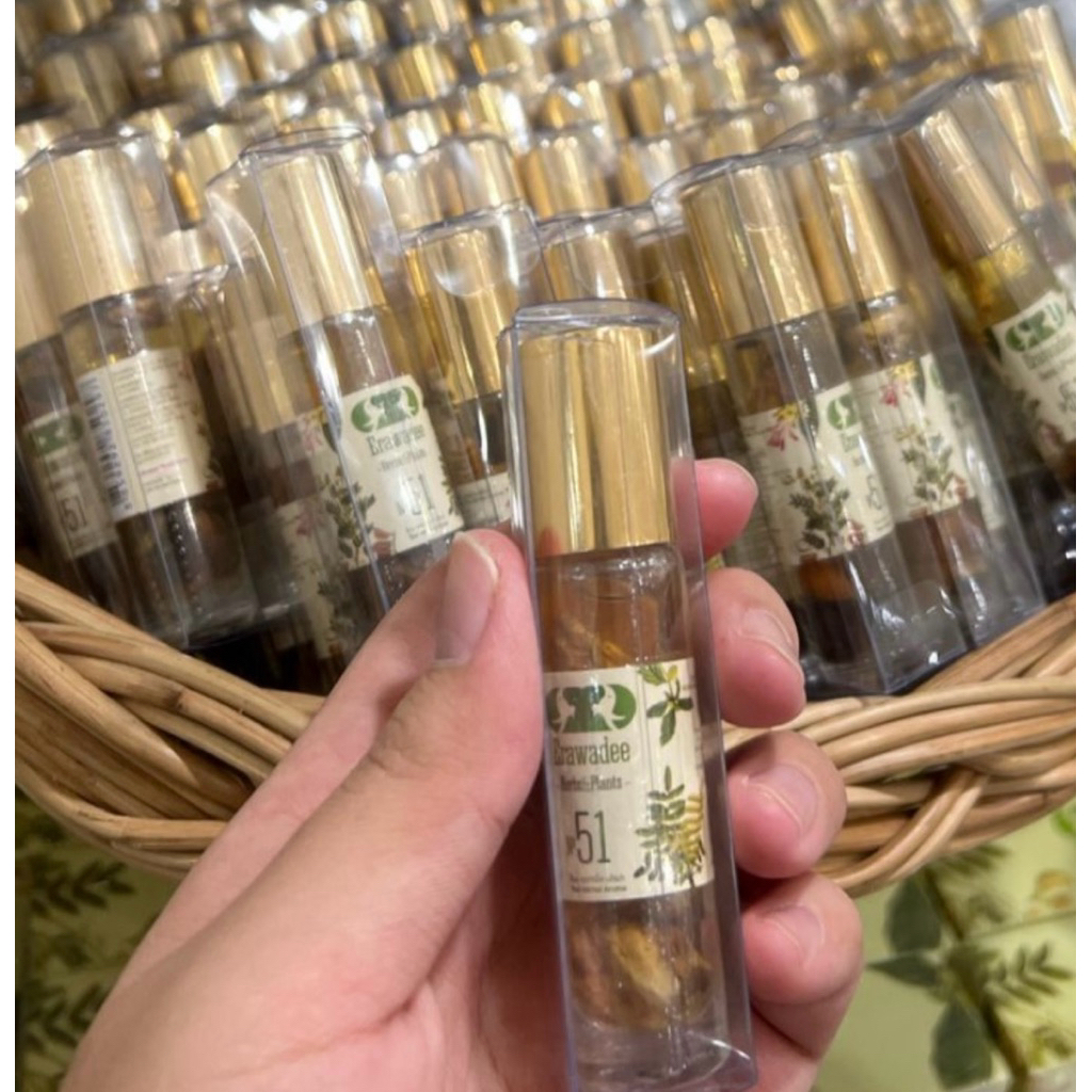 Erawadee 51 Roll On Herbal Yadom ORI Thailand (1 pcs)