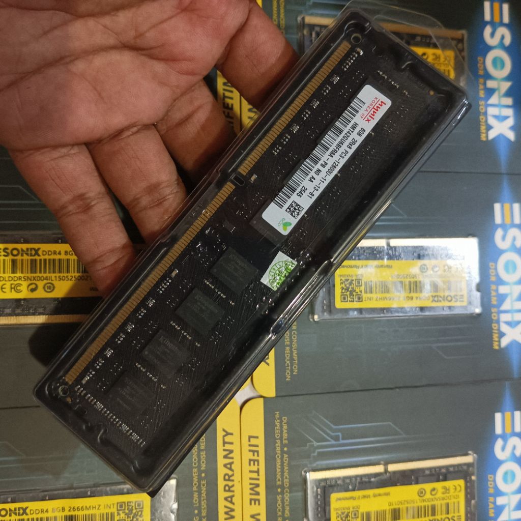 Memory PC SKhynix DDR3 8Gb PC12800 ORIGINAL - Barang New