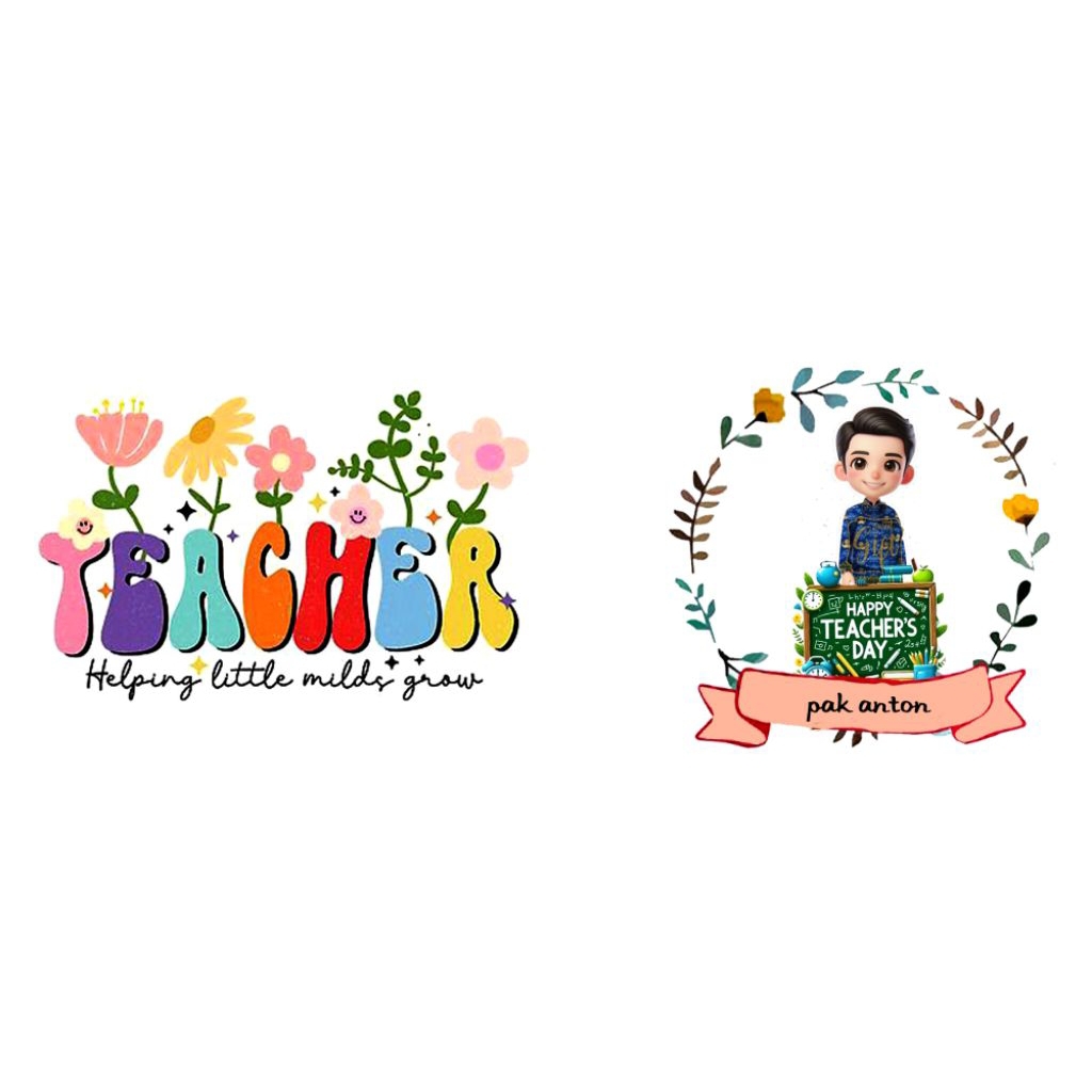 mug custom ucapan untuk guru