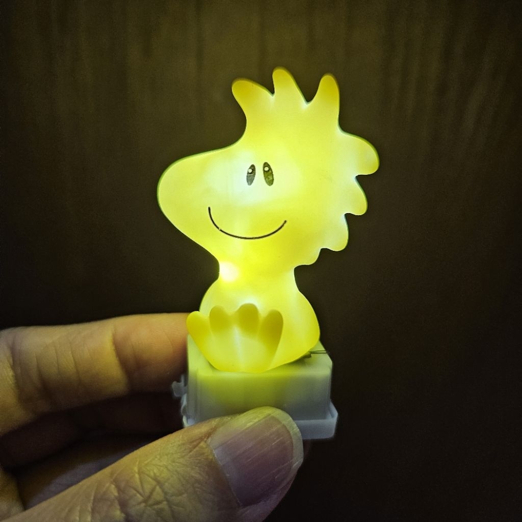Woodstock | Charlie | Snoopy Figurine Silicone Mini Lamp Lampu kecil Snoopy Woodstock Charlie DIY Re