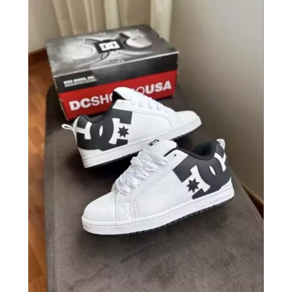 TERLARIS SEPATU DO ORIGINAL PRIA 100% DC SHOES COURT GRAFFIK SEPATU GEMUK PRIA WANITA TERBARU