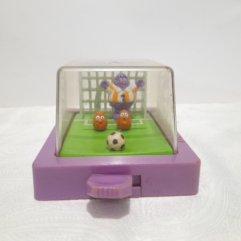 Vintage McDonald's Happy Meal toy soccer Grimace (Second)