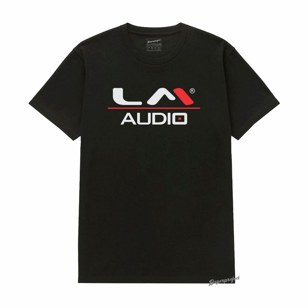 Kaos Audio Mobil LM Audio Round Neck Unisex 100% cotton
