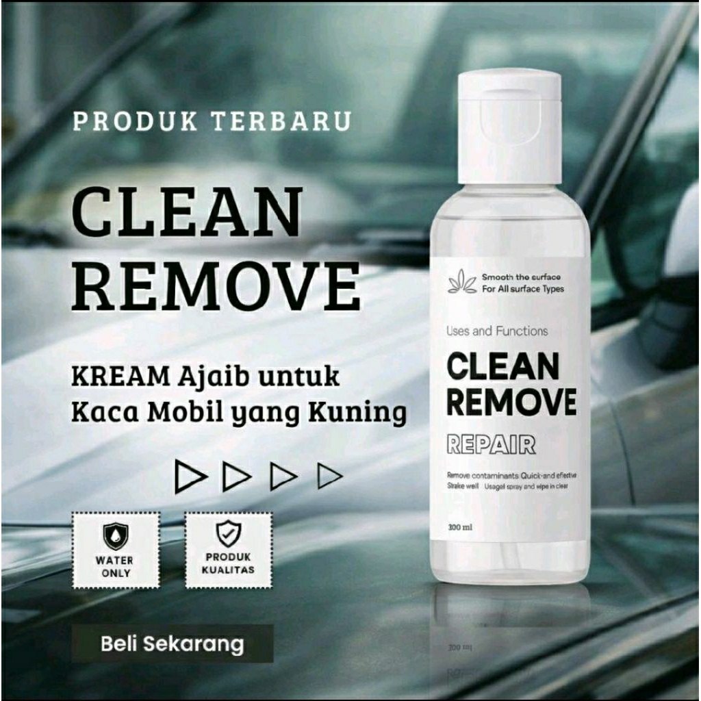 CLEAN PEmbersih Lampu Kaca Mobil Buram dan Kuning