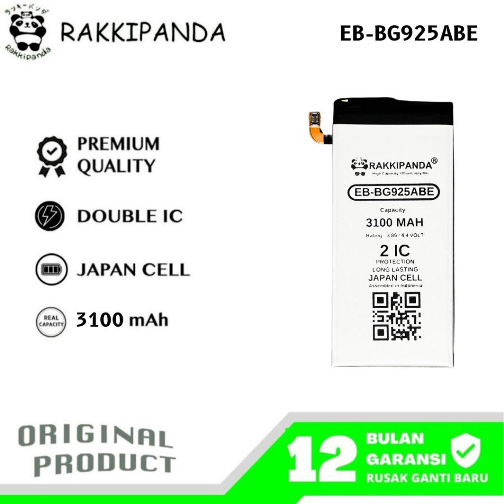 RakkiPanda - EB-BG925ABE Samsung S6 Edge G9250 Batre Batrai Baterai