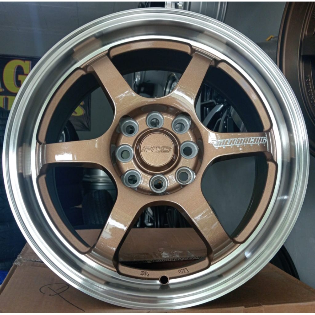 Velg mobil baru model TE37 KCR ring 16