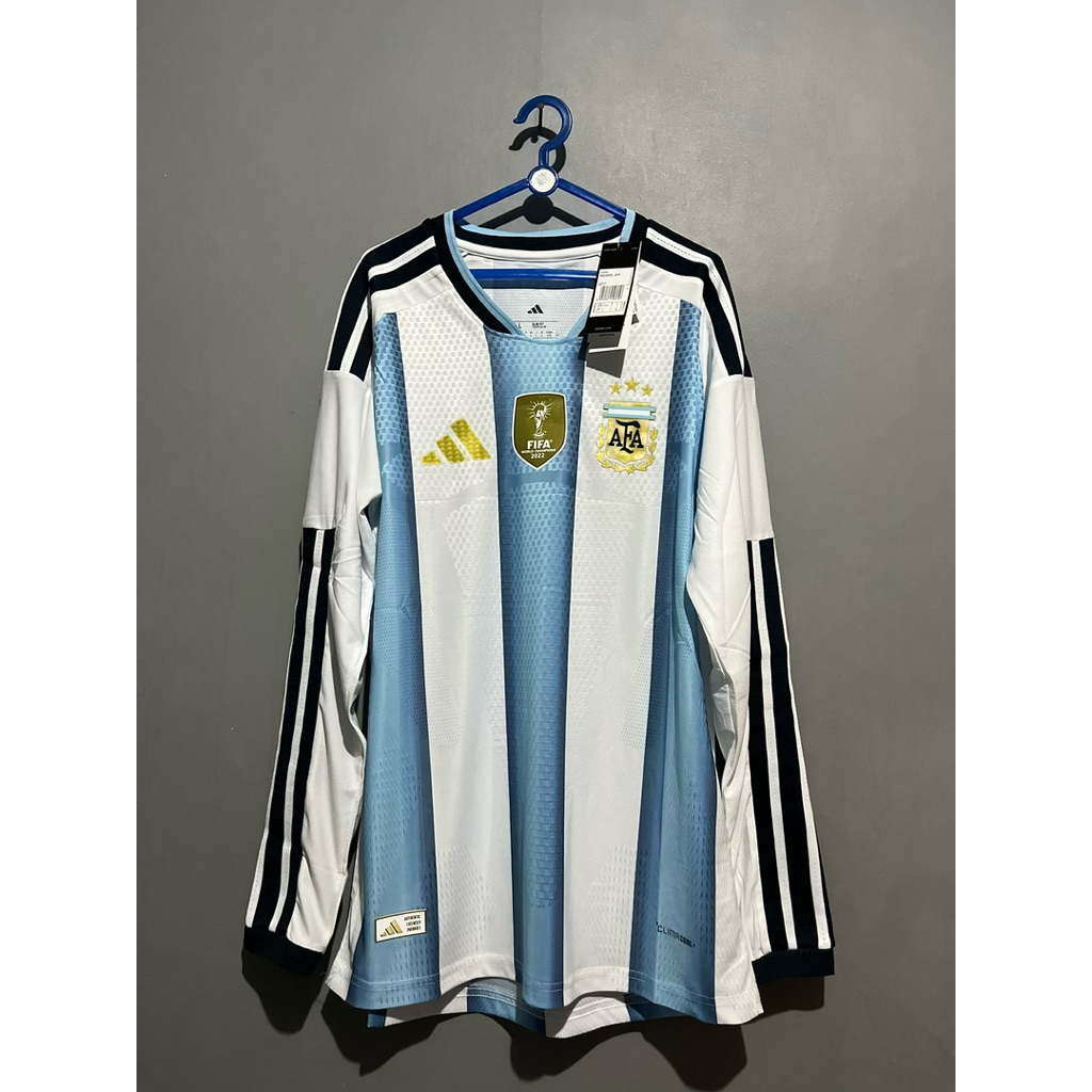 Jersey Player Issue Argentina Home Piala Dunia