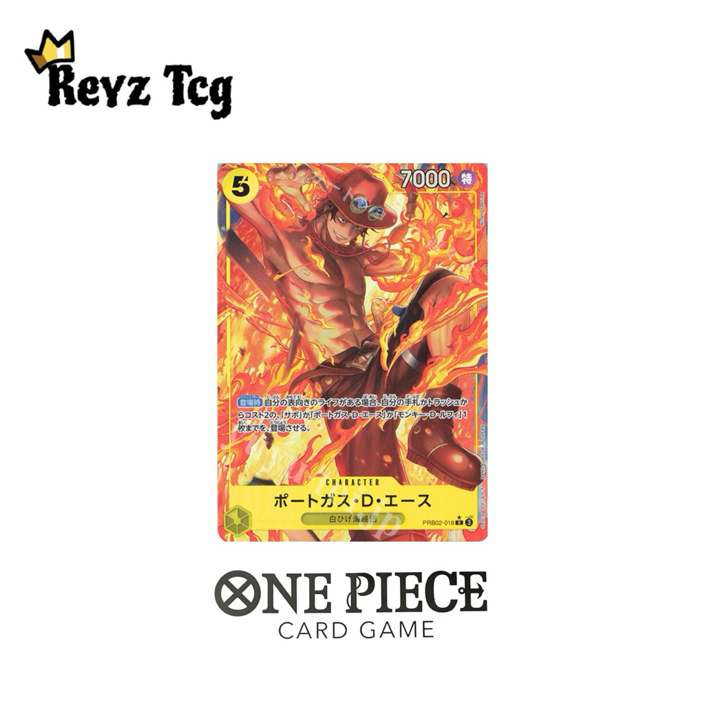 Portgas D. Ace PARALEL - One Piece TCG Japan Version