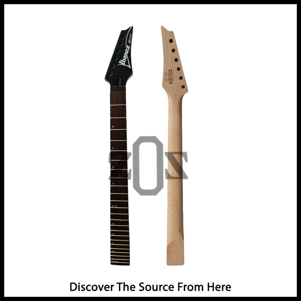 Neck Guitar Elektrik Electric Ibanez S Series 24 Frets 6 String Maple