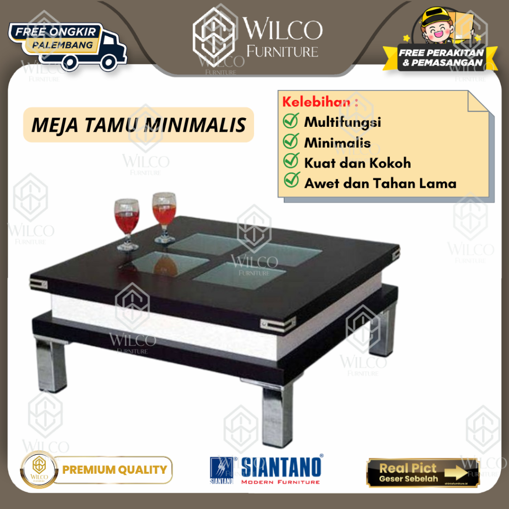Meja Tamu Kaca Modern | Meja Tamu Kaca Minimalis