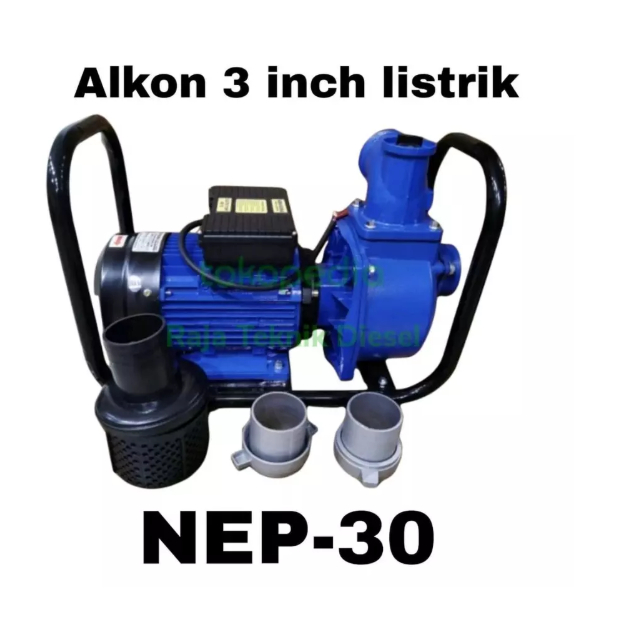 POMPA AIR ALKON 3 INCH LISTRIK NISHIKAWA NEP-30 ELECTRIC WATER PUMP