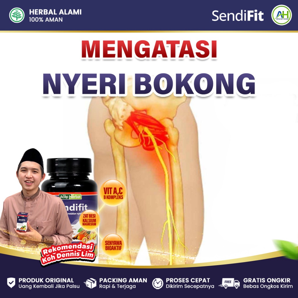 Obat Nyeri Bokong Sindrom Piriformis Mati Rasa  Kesemutan di Bokong Nyeri Saat Duduk Lama - Sendifit