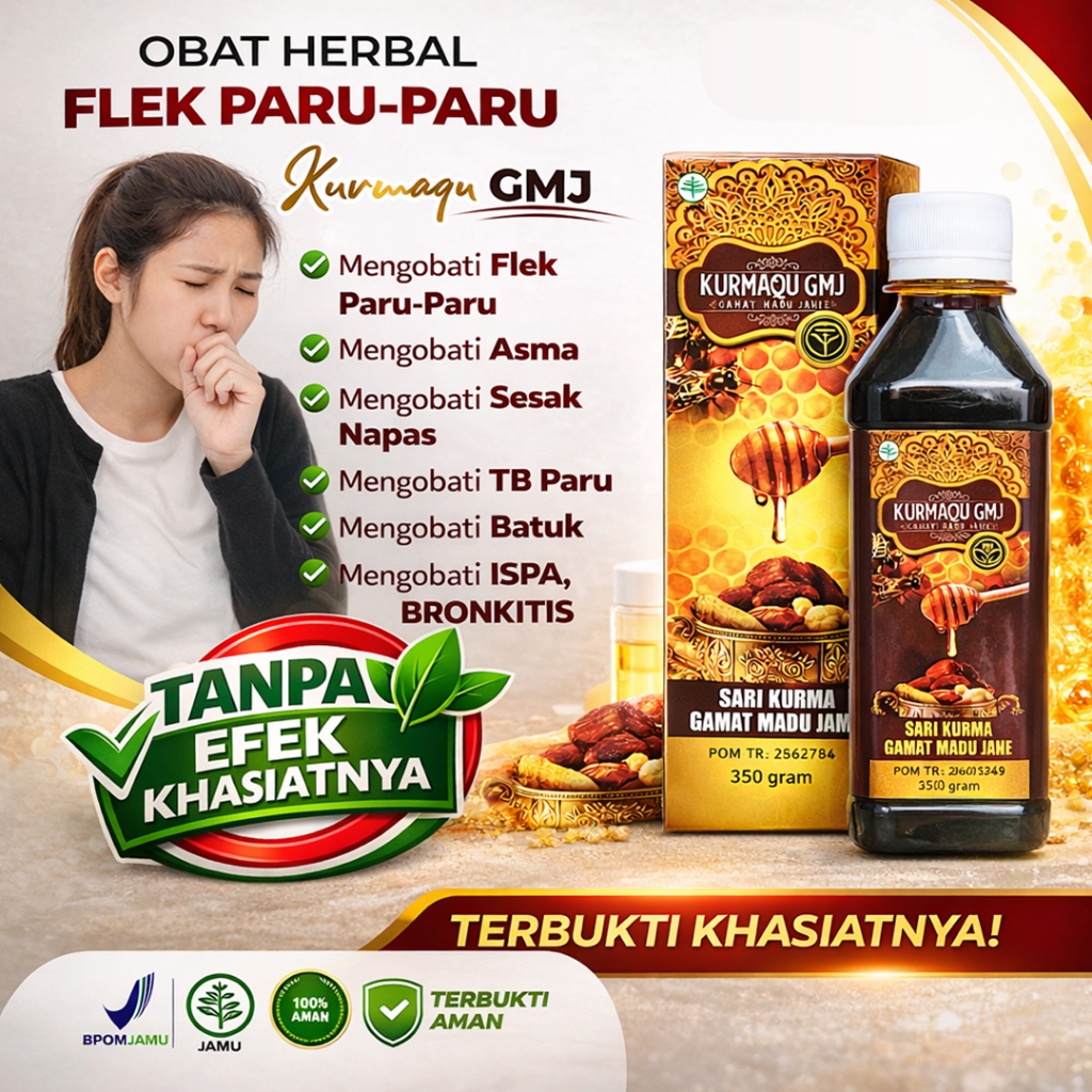 Obat Flek Paru Paru Anak Dewasa Sesak Nafas Asma Tb Paru Radang Tenggorokan Madu Pembersih Paru Paru