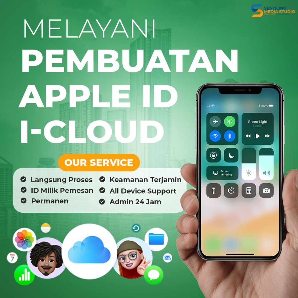 iCloud Apple ID Private Permanent Termurah