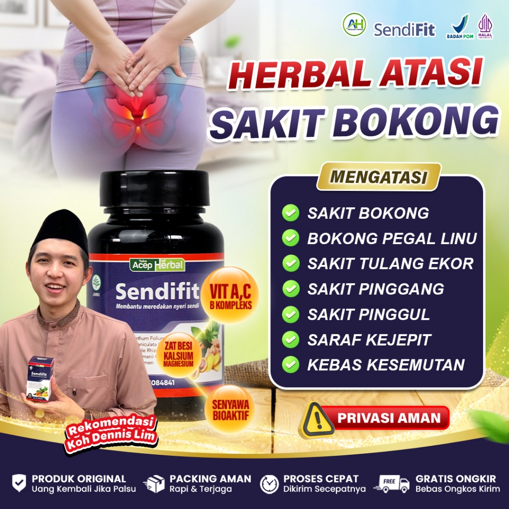 Obat Sakit Bokong Sampai Kaki Nyeri Tetepokan Saraf Kejepit Nyeri Pantat Syaraf Terjepit - Sendifit