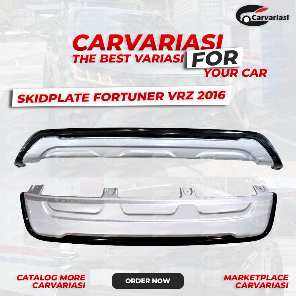 Skid Plate Fortuner Bumper Belakang Fortuner 2016 Skidplate Fortuner 2016
