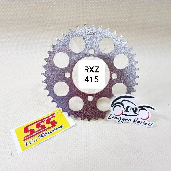 Gear Gir Belakang SSS Jupiter Vega RX King RXZ MX 135 415 30 31 32 33 34 35 36 37 38 39 40 41 42 43