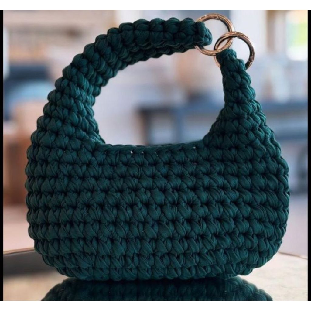 knot and co. | clucth bag gemoy | T-Shirt yarn