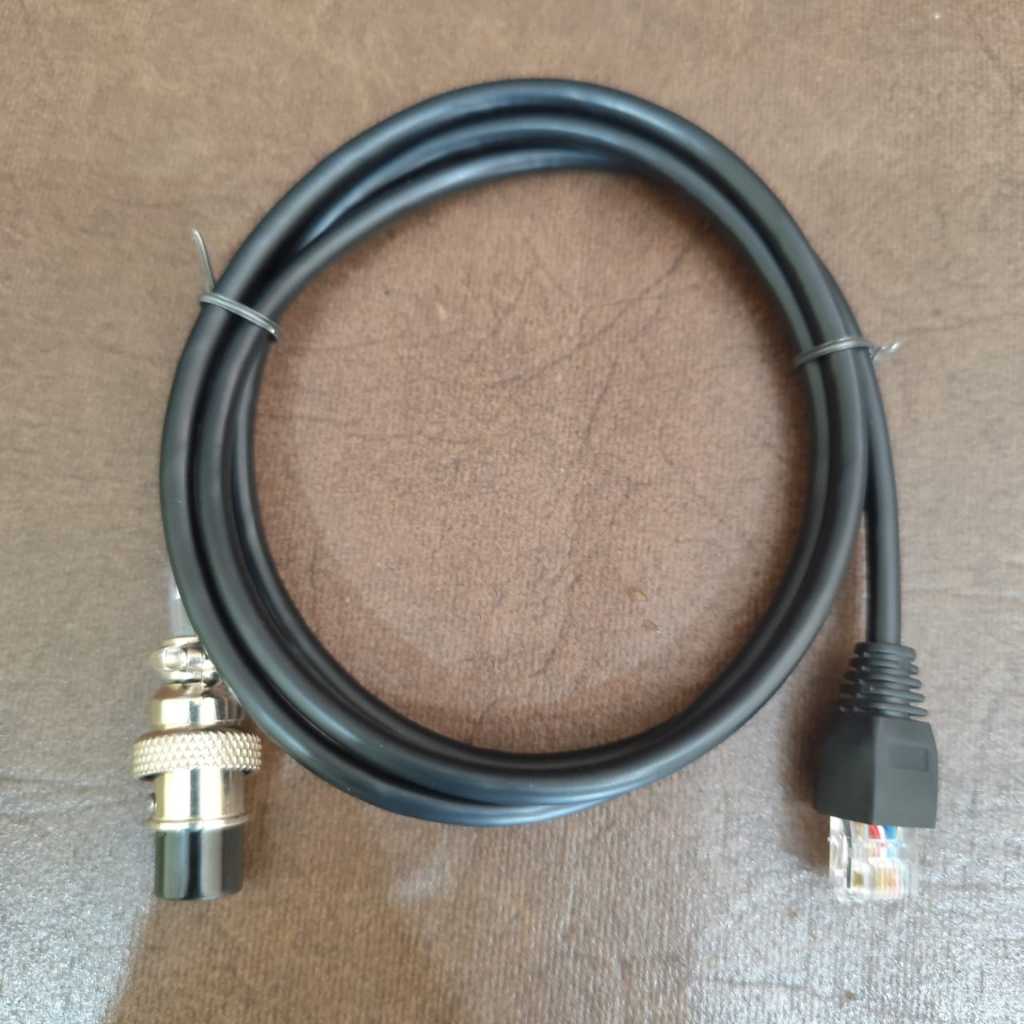 Kabel  Avair Deks Microphone AV Series AV-508 AV-908 untuk Radio Komunikasi Rig Kenwood Konektor CB 