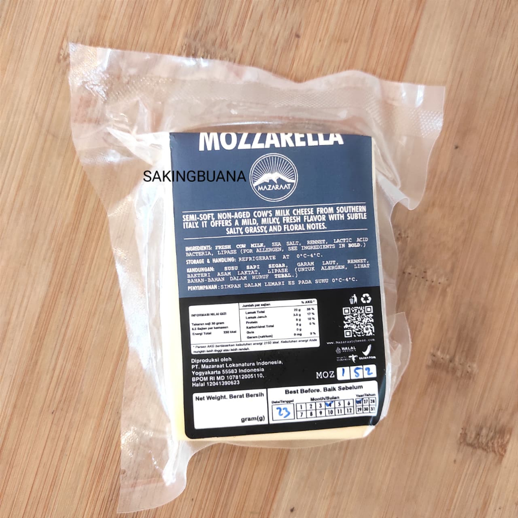 Mazaraat - Cheese Mozarella