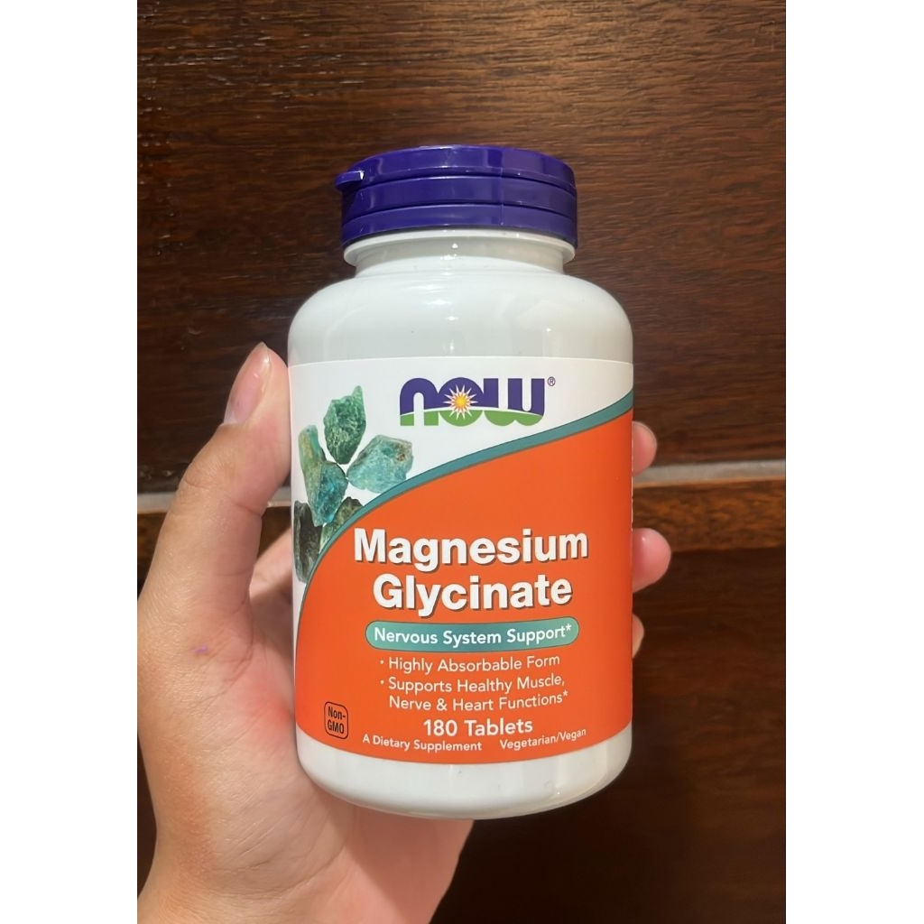 Now Magnesium Glycinate 180 Tablet