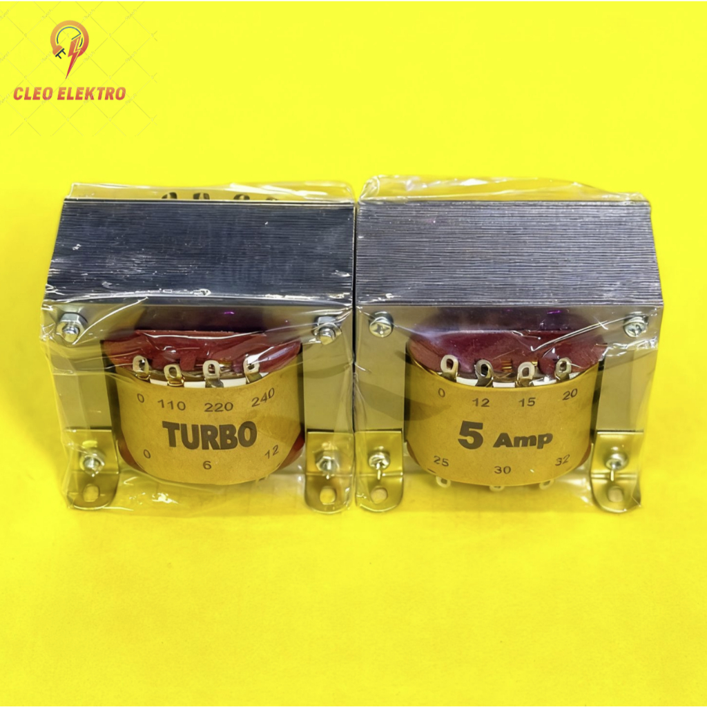 TRAFO TRAVO 5 A + CT 32 VOLT TURBO ASLI ORIGINAL 5A AMPERE 32V