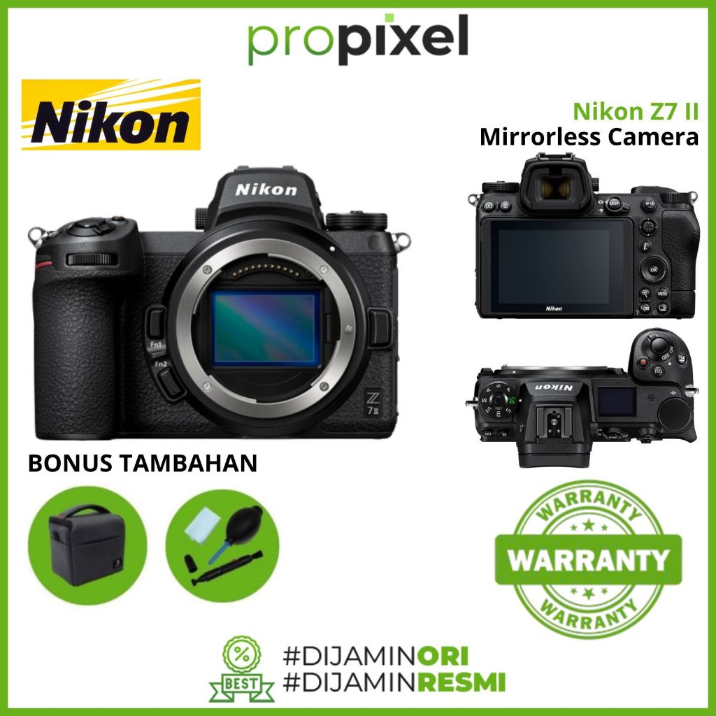 Nikon Z7 II Nikon Z7II Nikon Z7 Mark II Body Only Garansi Resmi