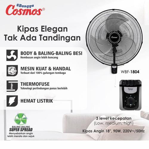 Cosmos Kipas Angin Dinding WBF-1804 // 18 inch