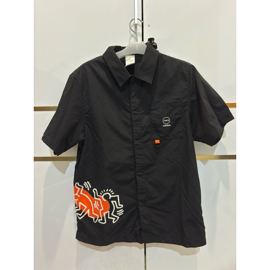 Baju kemeja Adidas Neo x Keith Haring crossover rare langka jarang ada