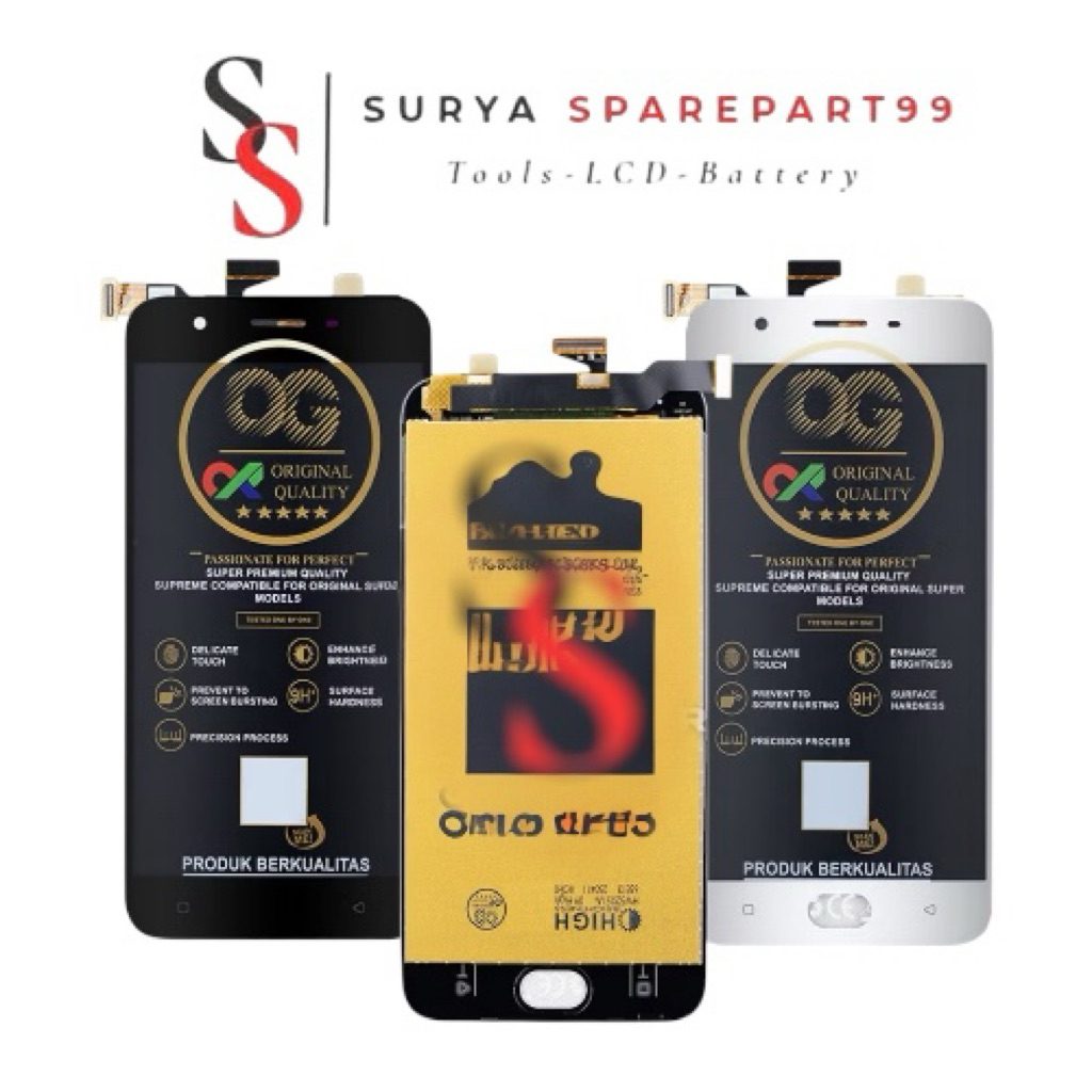 Lcd Touchscreen Oppo A57 Asli 100% Original