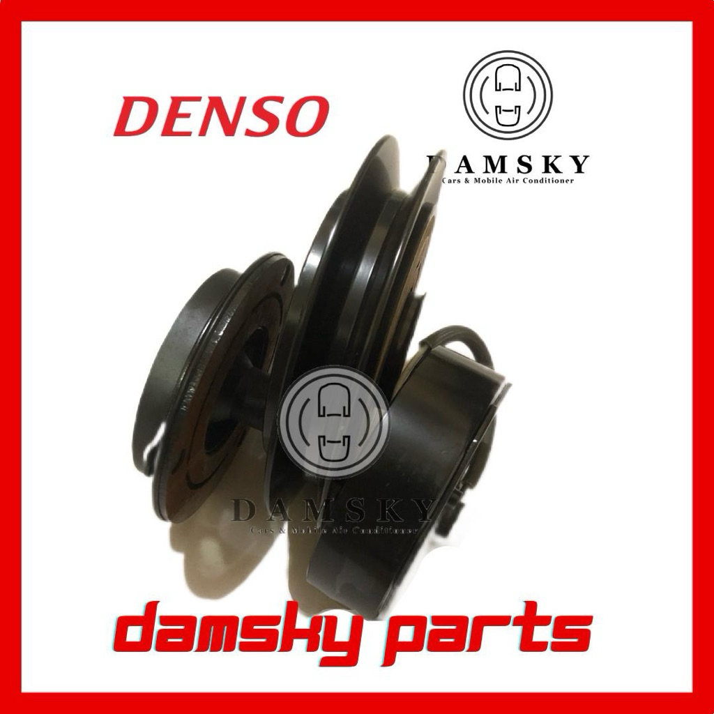 Magnet Clutch Pully AC Mobil Alat Berat 10PA 20C GOT B 12volt / 24volt ORI Denso