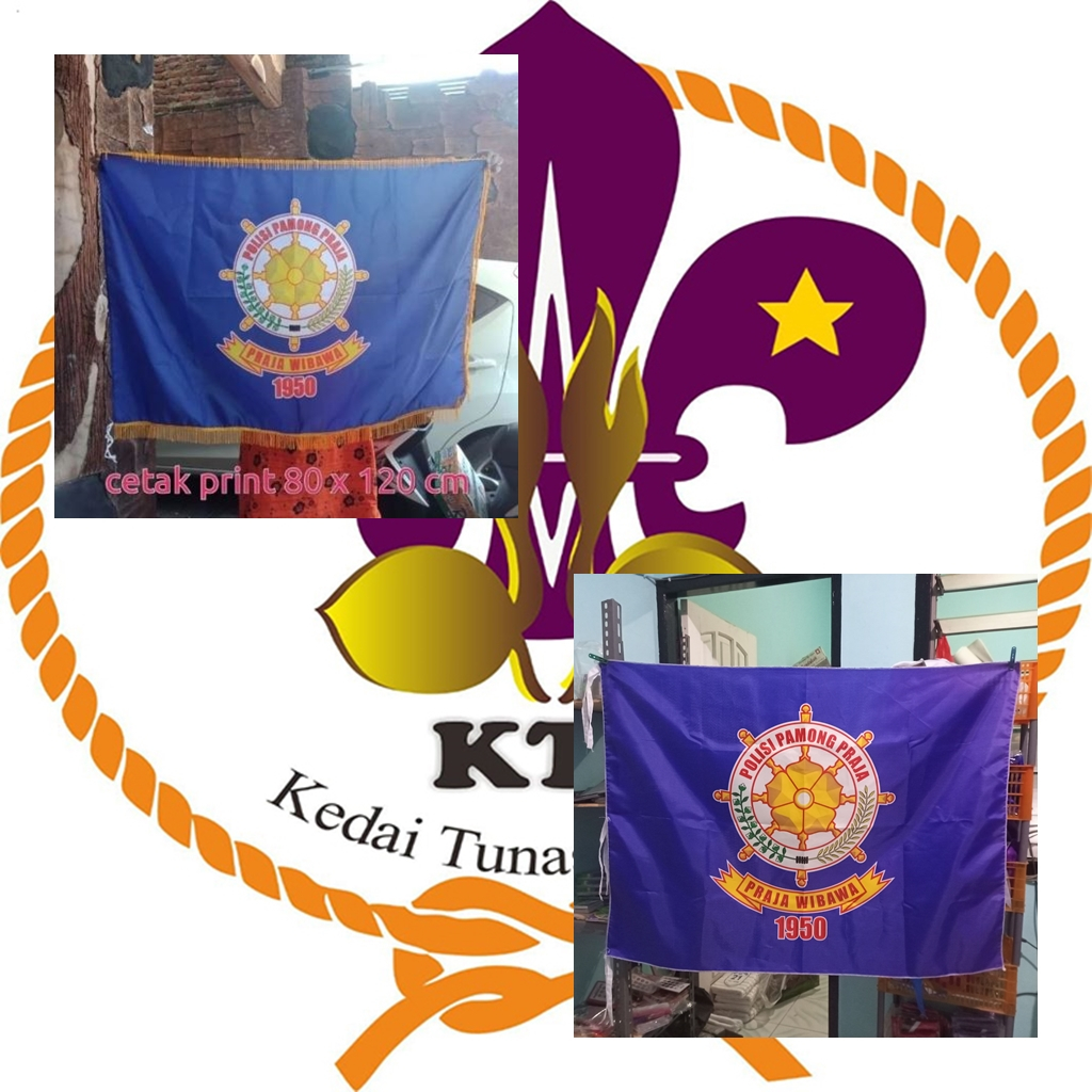 Bendera Satpol PP Satuan Polisi Pamong Praja