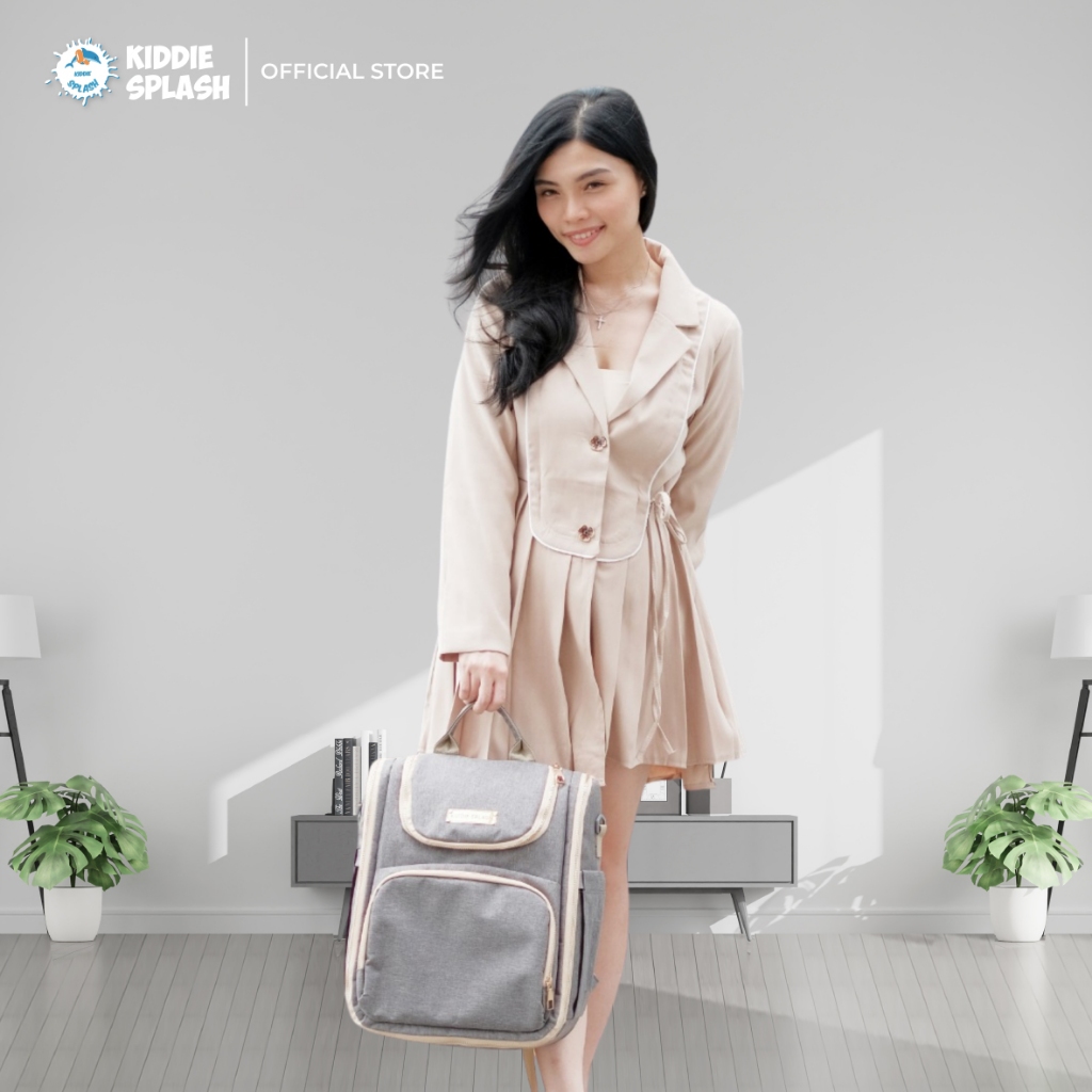 Diaper Bag / Tas Bayi Multifungsi / Tas Perlengkapan Bayi Waterproof KIDDIE SPLASH