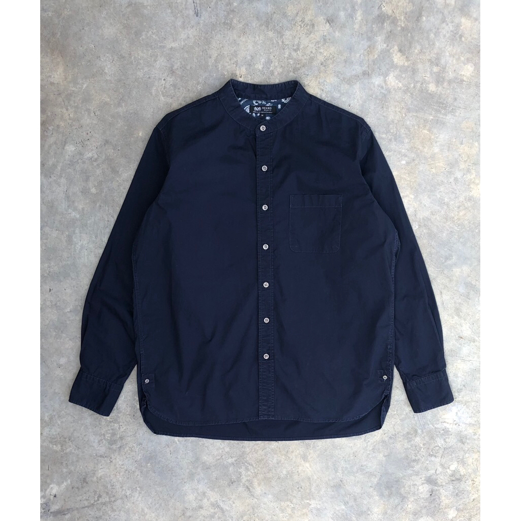 Kemeja Shanghai Beams Heart Dark Navy